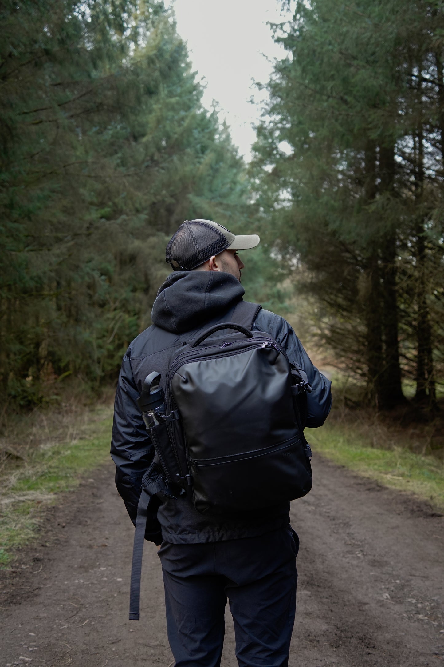 BRAW Explorer 2 worn on forest trail — lifestyle shot