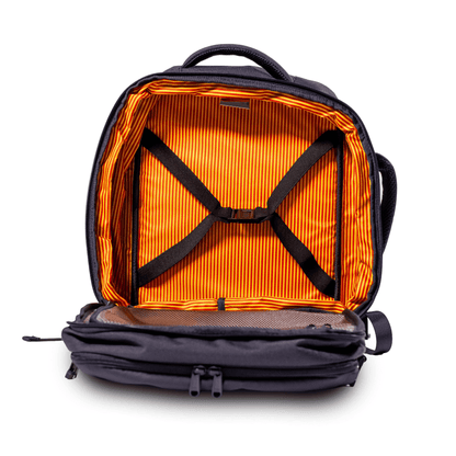 Blue Explorer 2 with caramel wafer stripe interior lining