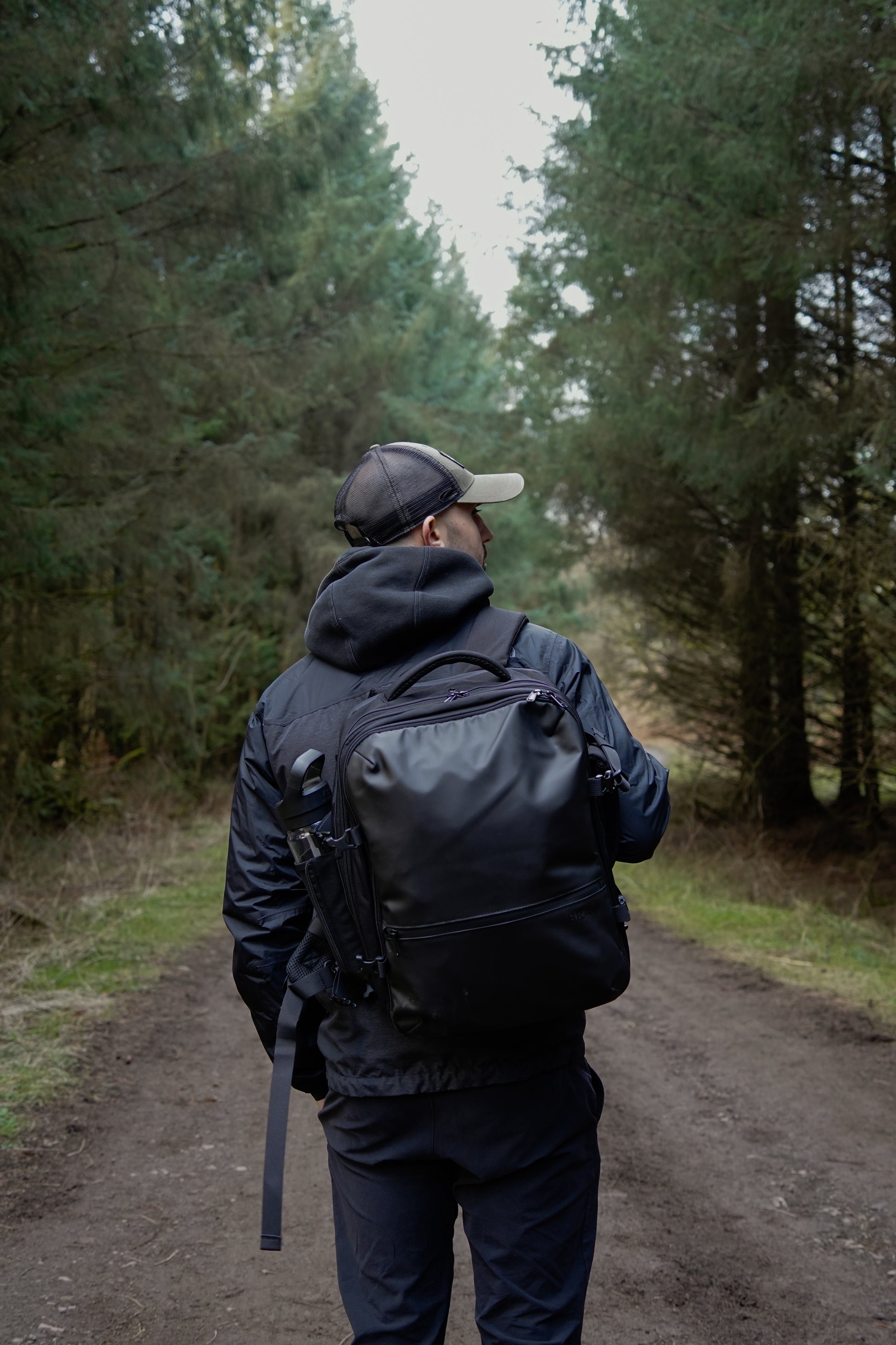 BRAW Explorer 2 worn on forest trail — lifestyle shot