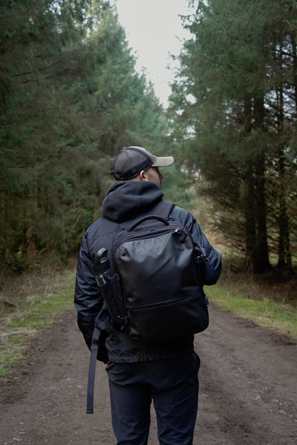 BRAW Explorer 2 worn on forest trail — lifestyle shot